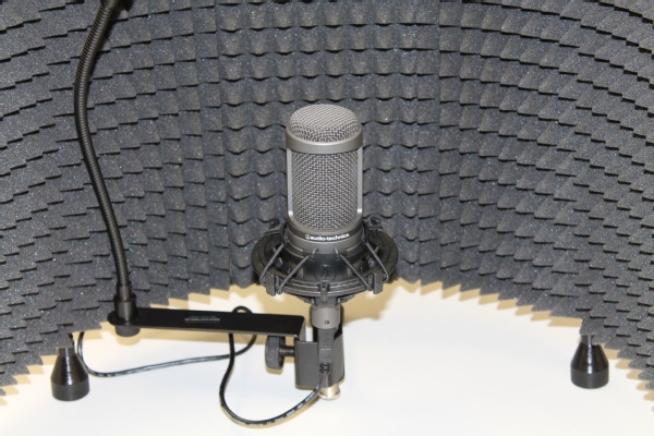 Audio technica at2020 condenser microphone